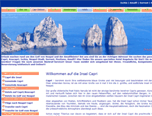 Tablet Screenshot of hotel-capri.de